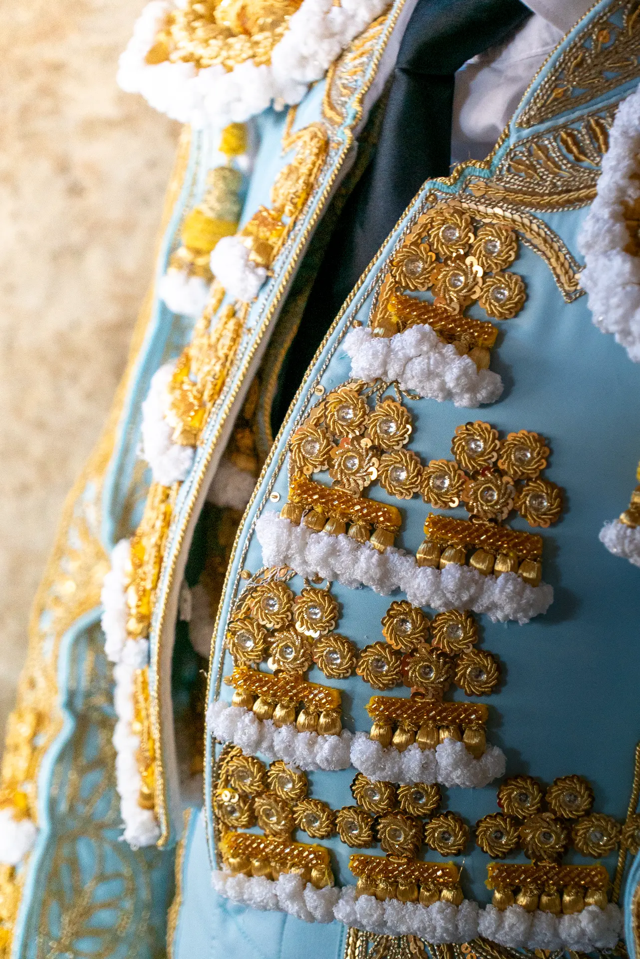 Detalle del vestido de luces — Manuel Quintana